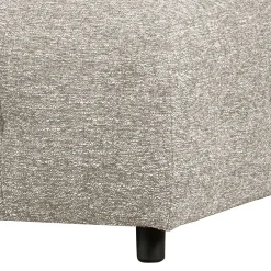 Pharao24 Polsterhocker Hellgrau Ajama><noscript><img width=