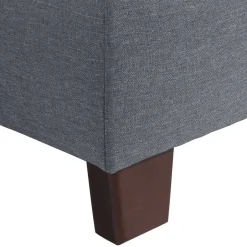 Hocker|Sitzhocker*Pharao24 Polsterhocker Jeansblau Rocket