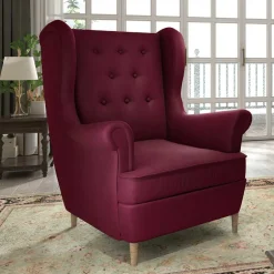 Pharao24 Polstersessel Irina> Ohrensessel