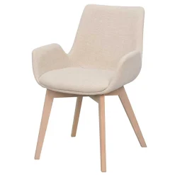 Pharao24 Polsterstühle Beige Anjila> Küchenstühle|Esszimmerstühle