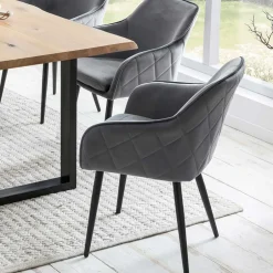 Armlehnstühle*Pharao24 Polsterstuhl Eckomy