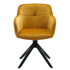 Armlehnstühle*Pharao24 Polsterstuhl Esszimmer drehbar Artiga