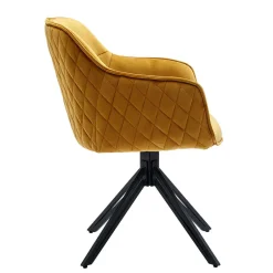 Armlehnstühle*Pharao24 Polsterstuhl Esszimmer drehbar Artiga