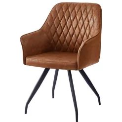 Lederstühle|Esszimmersessel*Pharao24 Polsterstuhl Esszimmer Venusto