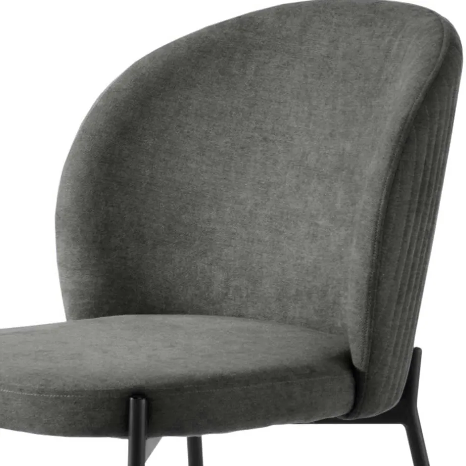Pharao24 Polsterstuhl Set Anthrazit Maximo> Küchenstühle|Esszimmerstühle