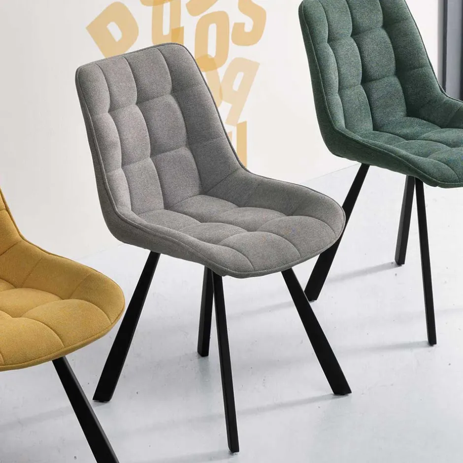 Küchenstühle|Esszimmerstühle*Pharao24 Polsterstuhl Set Parla