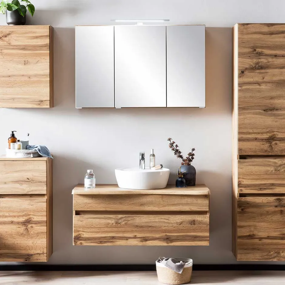 Pharao24 Premium Badmidischrank Kropenia> Bad Hochschränke|Badezimmerschränke