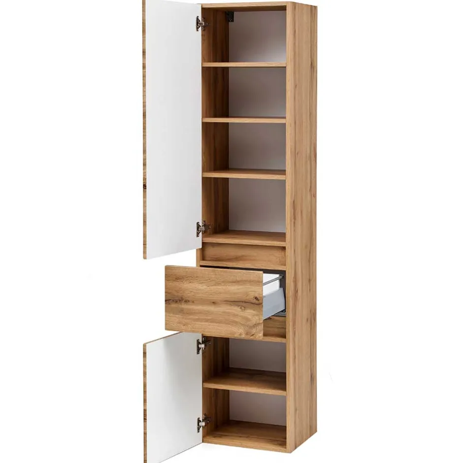 Pharao24 Premium Badmidischrank Kropenia> Bad Hochschränke|Badezimmerschränke