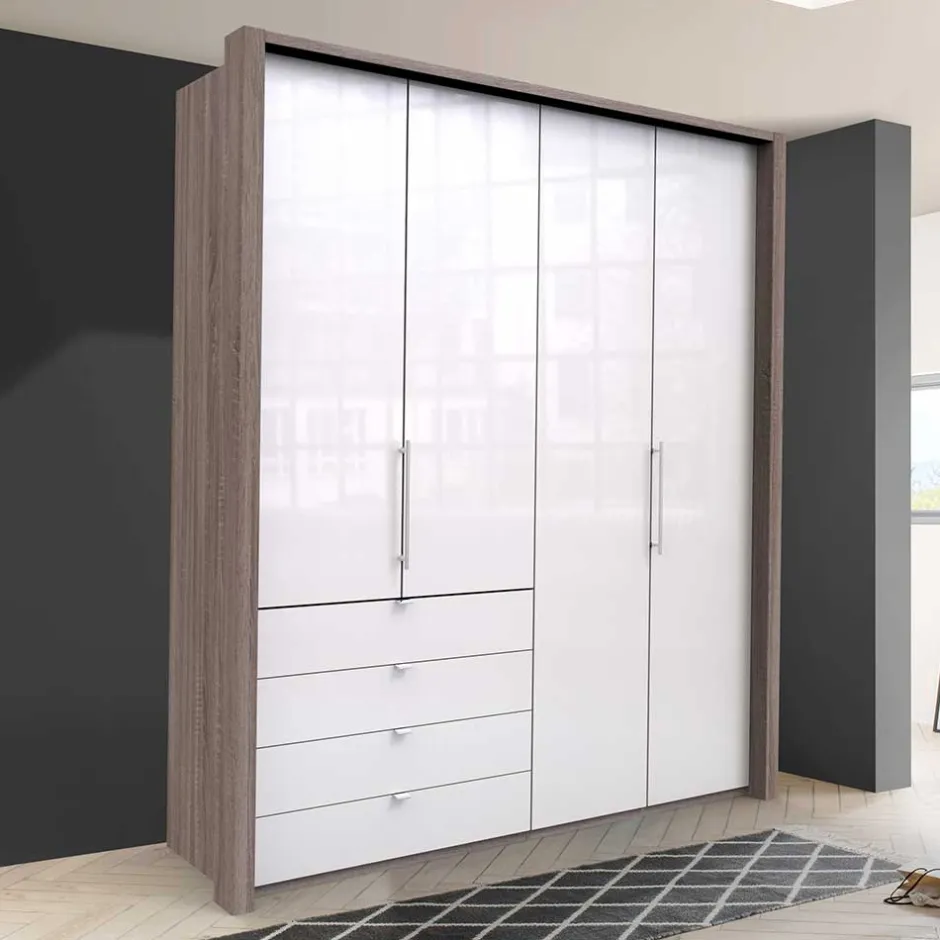 Pharao24 Premium Kleiderschrank Yunidra> Jugendkleiderschrank