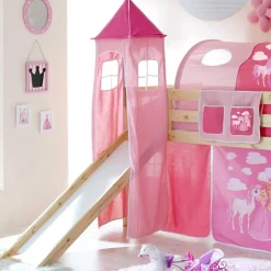 Kinderbetten|Kinderhochbetten*Pharao24 Prinzessinenbett Sappi