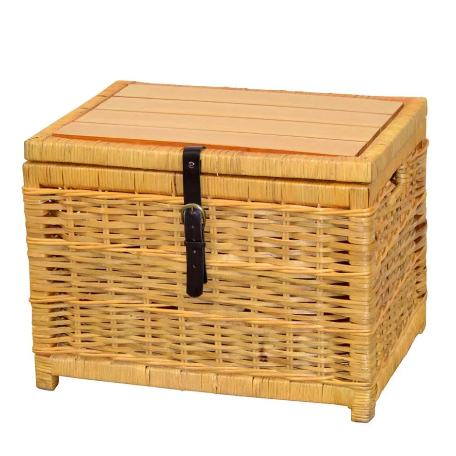 Pharao24 Rattan Couchtisch Larosca> Truhen