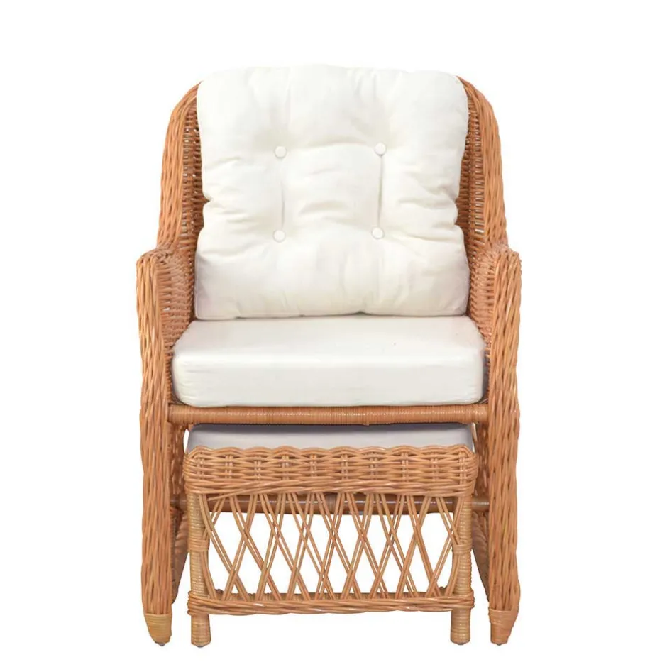 Wohnzimmer Sessel*Pharao24 Rattan Fernsehsessel Ofseka