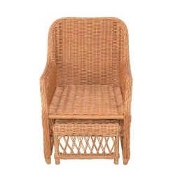 Wohnzimmer Sessel*Pharao24 Rattan Fernsehsessel Ofseka