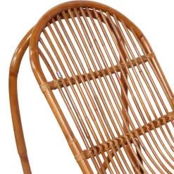 Wohnzimmer Sessel*Pharao24 Rattan Schaukelstuhl Imparacta