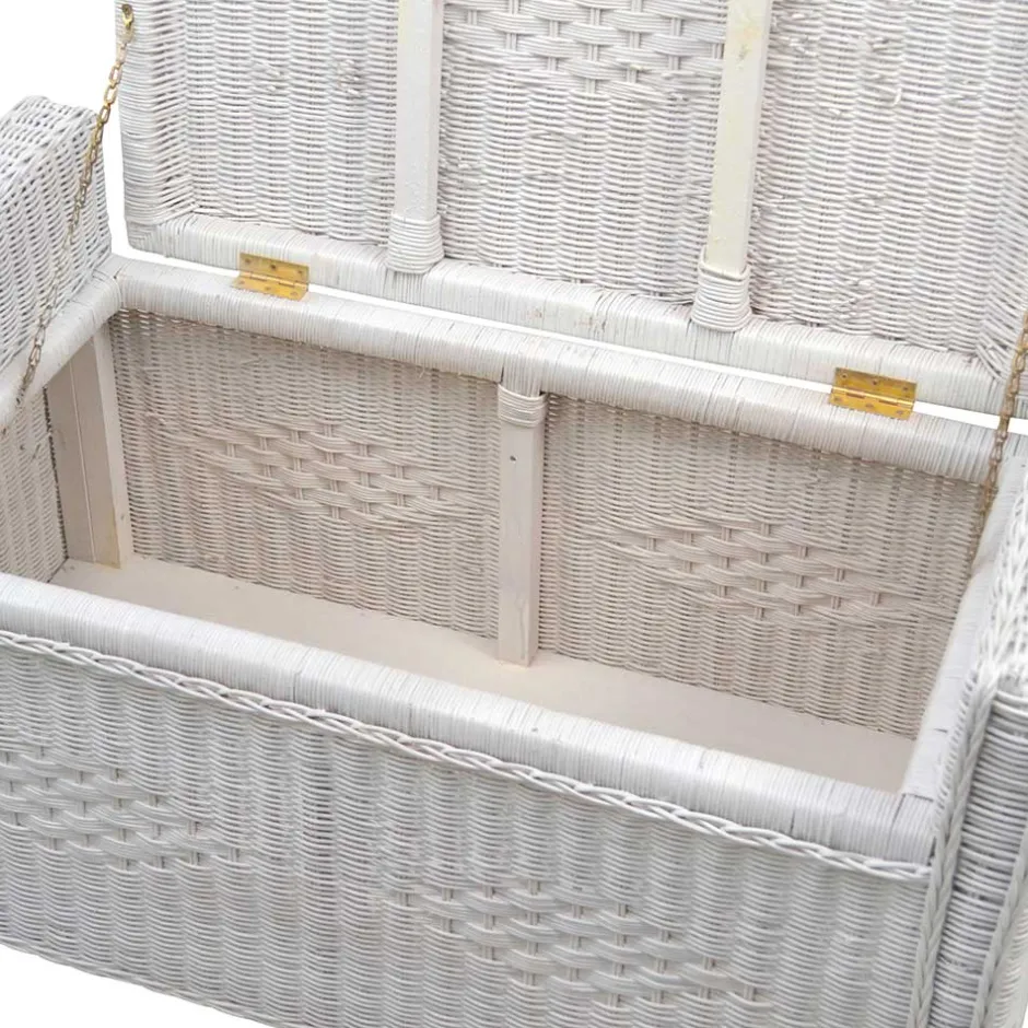 Pharao24 Rattan Sitztruhe Drikes> Truhen