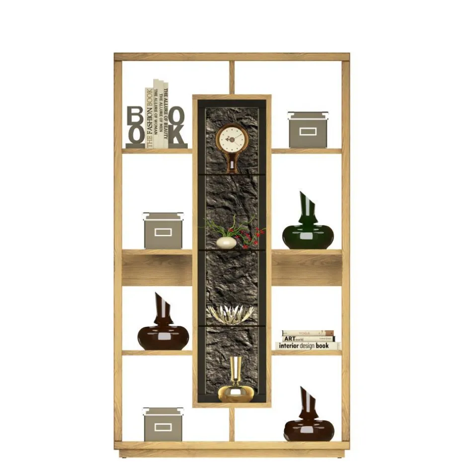 Massivholzregale|Bücherregale*Pharao24 Raumteiler Regal Ostoro