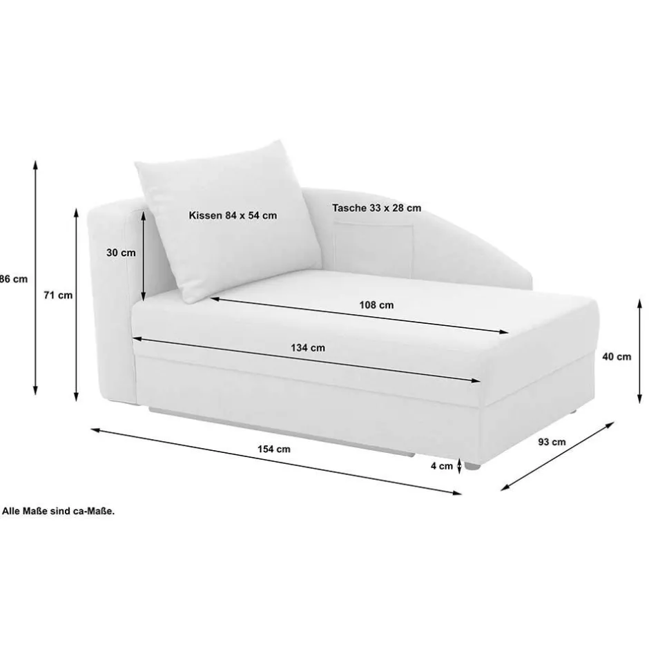 Pharao24 Recamiere Catar> Liegen|Schlafsofas