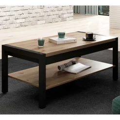 Wohnzimmertisch|Couchtische*Pharao24 Rechteckiger Sofatisch Foxxy