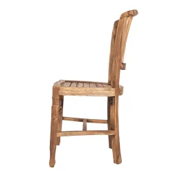 Massivholz Stühle*Pharao24 Recycling Holz Stuhl Goyas