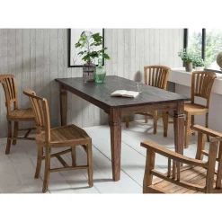 Massivholz Stühle*Pharao24 Recycling Holz Stuhl Goyas