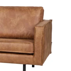 Polstermöbel|Wohnzimmercouch*Pharao24 Recycling Leder Sofa Ulada