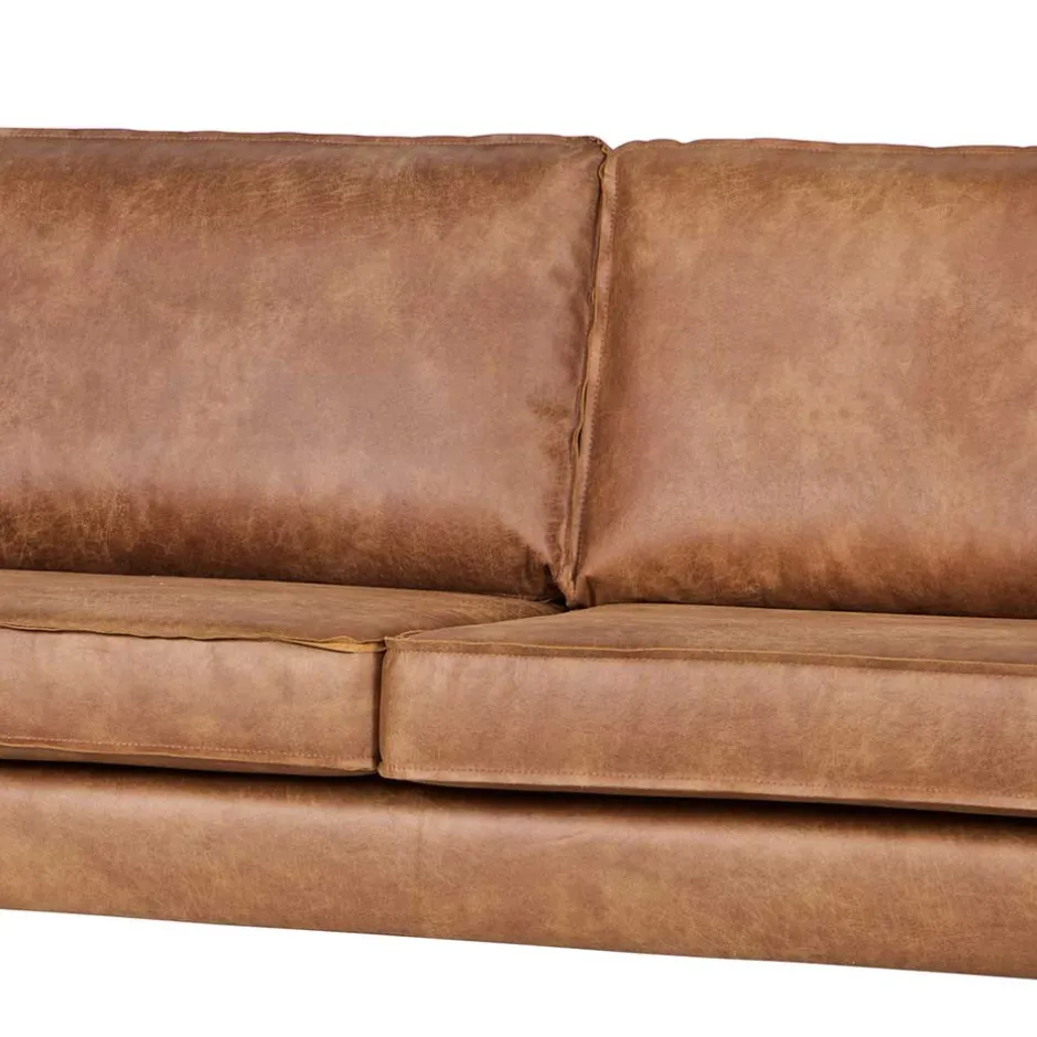 Polstermöbel|Wohnzimmercouch*Pharao24 Recycling Leder Sofa Ulada