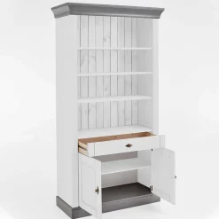 Wohnzimmerregale|Massivholzregale*Pharao24 Regal Boulogne