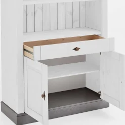 Wohnzimmerregale|Massivholzregale*Pharao24 Regal Boulogne