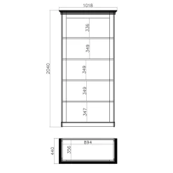 Wohnzimmerregale|Regalschränke*Pharao24 Regal Craiova