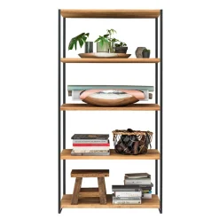 Pharao24 Regal Dairos> Wohnzimmerregale|Massivholzregale