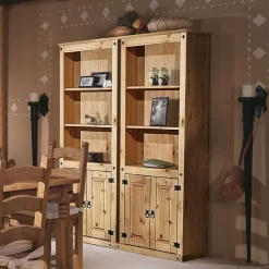 Wohnzimmerregale|Massivholzregale*Pharao24 Regal Sescina