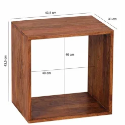 Massivholzregale|Regalwürfel*Pharao24 Regalwürfel Arendal