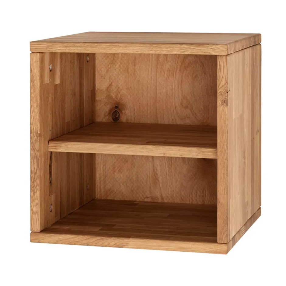 Pharao24 Regalwürfel Massivholz Moore> Wohnzimmerregale|Regalwürfel