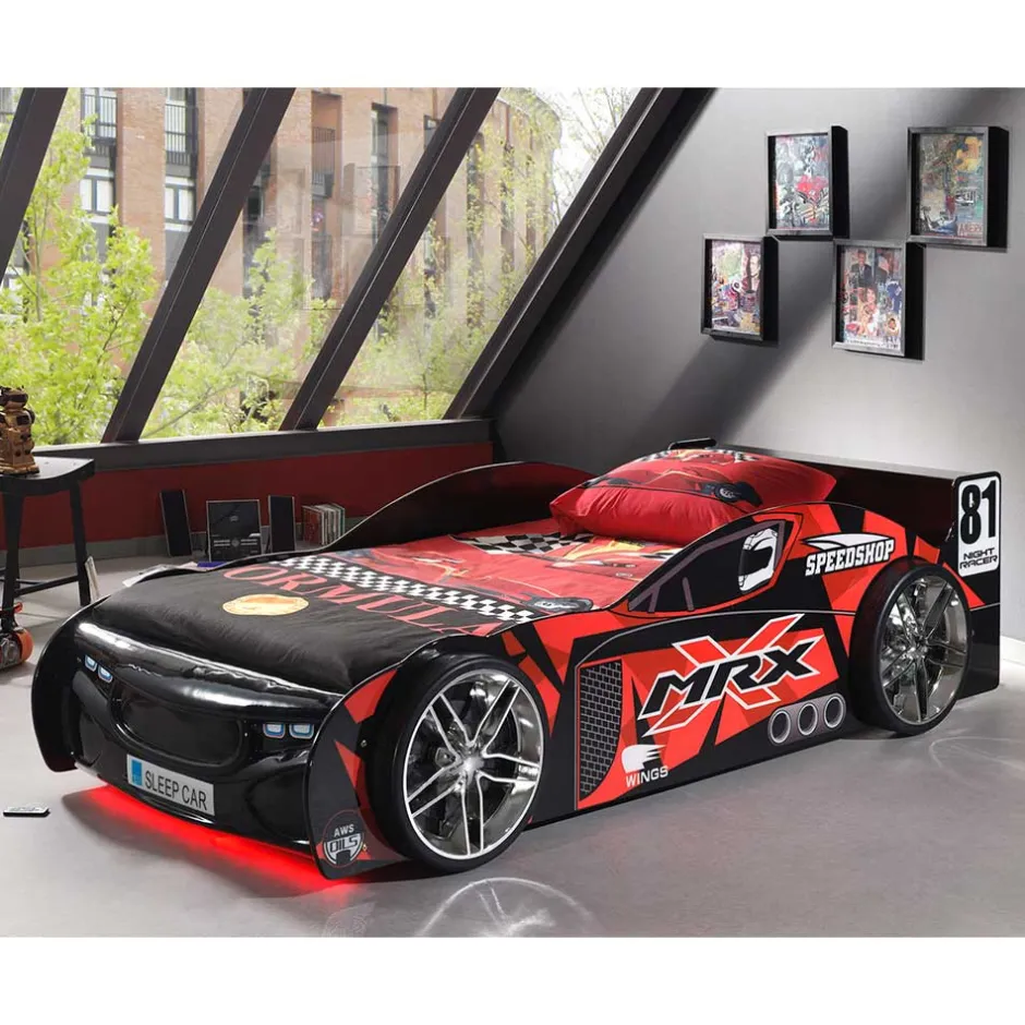 Kinderbetten*Pharao24 Rennautobett Maddos