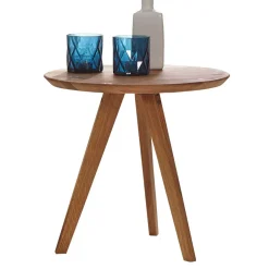 Pharao24 Retro Beistelltisch Luganos> Massivholztische|Wohnzimmertisch