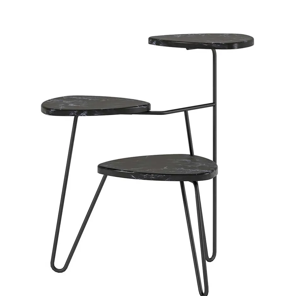 Beistelltische|Telefontische*Pharao24 Retro Blumentisch Bacanova