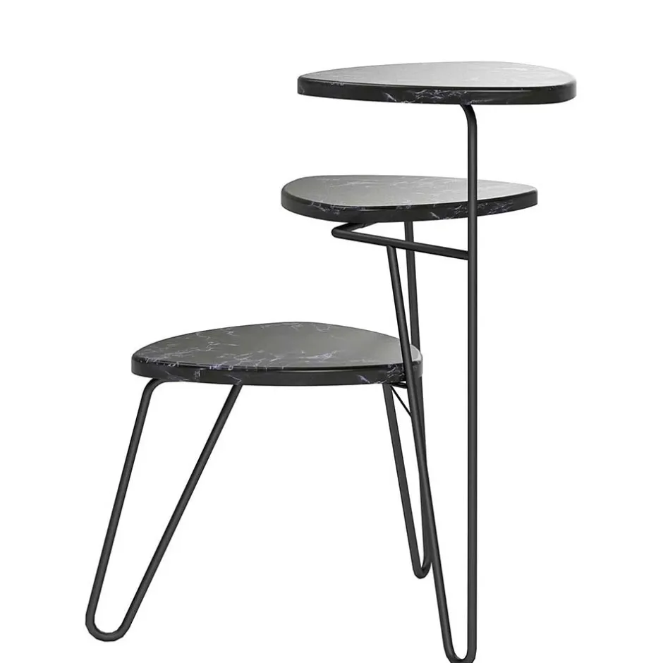 Beistelltische|Telefontische*Pharao24 Retro Blumentisch Bacanova