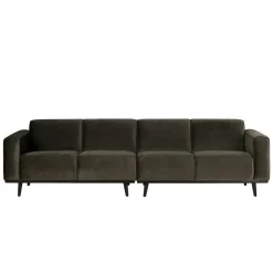 Wohnzimmercouch|3 Sitzer Sofa*Pharao24 Retro Design Couch Dayton