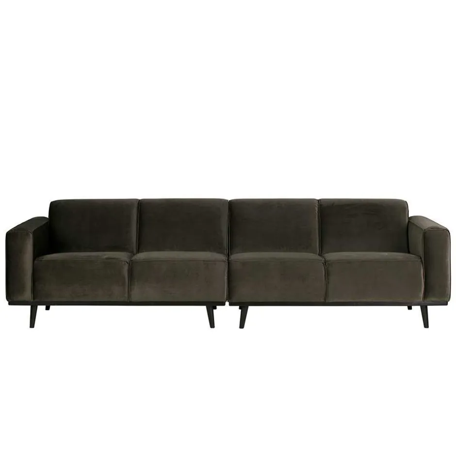 Wohnzimmercouch|3 Sitzer Sofa*Pharao24 Retro Design Couch Dayton