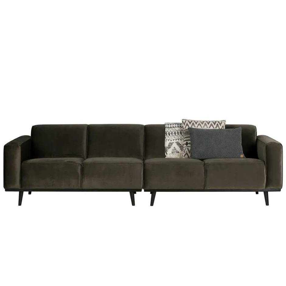 Wohnzimmercouch|3 Sitzer Sofa*Pharao24 Retro Design Couch Dayton