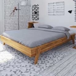 Pharao24 Retro Massivholzbett Carilla><noscript><img width=