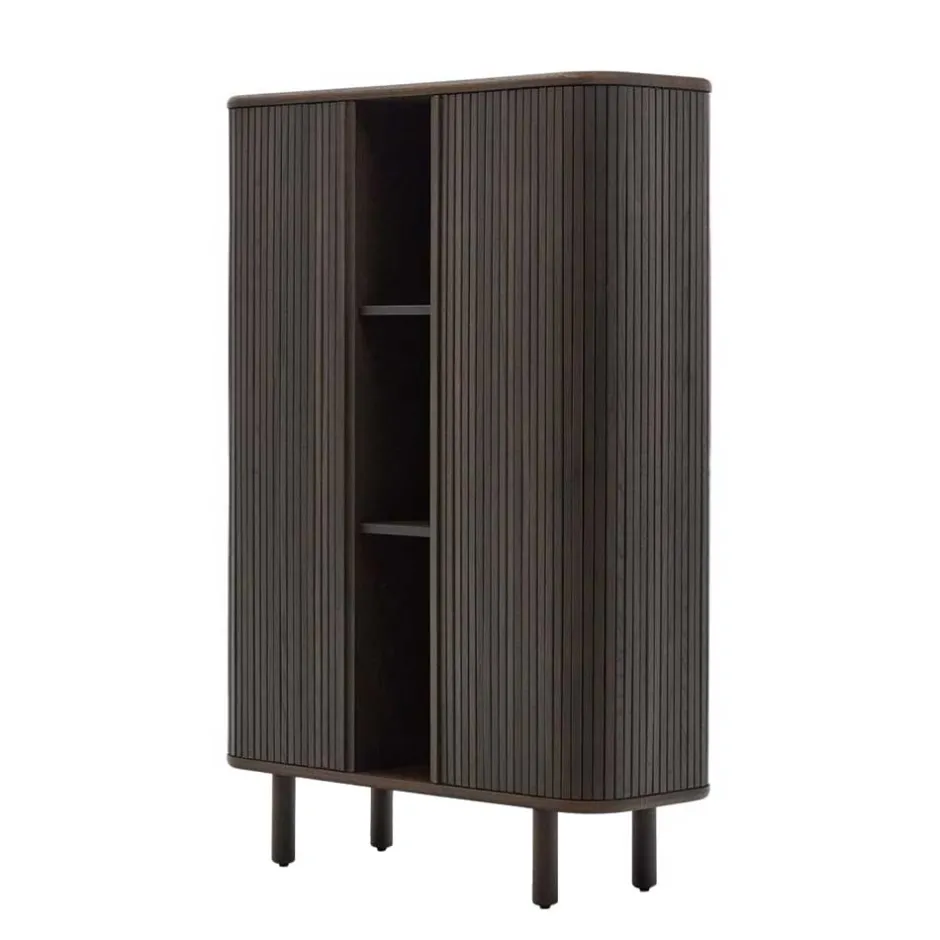Pharao24 Retrostil Highboard Sirium> Wohnzimmervitrinen