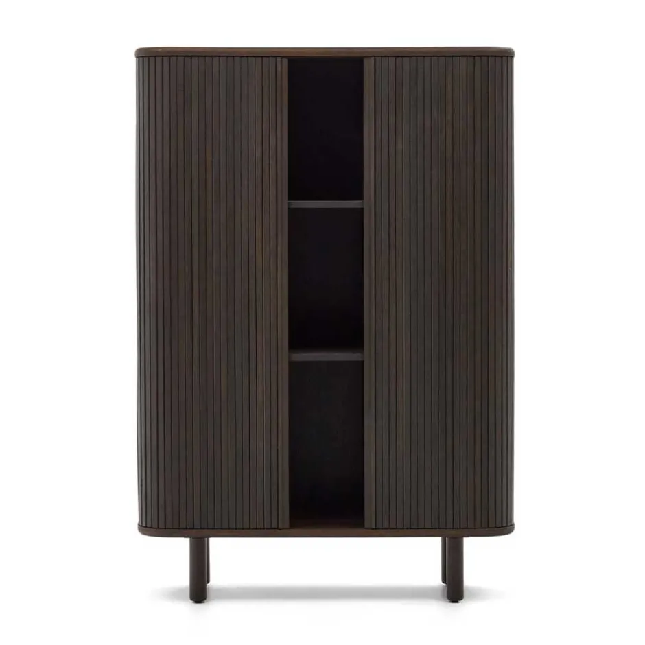 Pharao24 Retrostil Highboard Sirium> Wohnzimmervitrinen