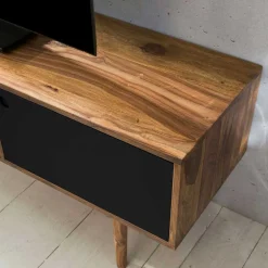 Massivholz Tv Möbel|Fernsehkommoden*Pharao24 Retrostil TV Lowboard Pazinos