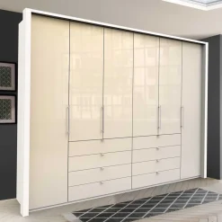 Kleiderschränke|Schlafzimmerschränke*Pharao24 Riesiger Schafzimmer Kleiderschrank Invelita