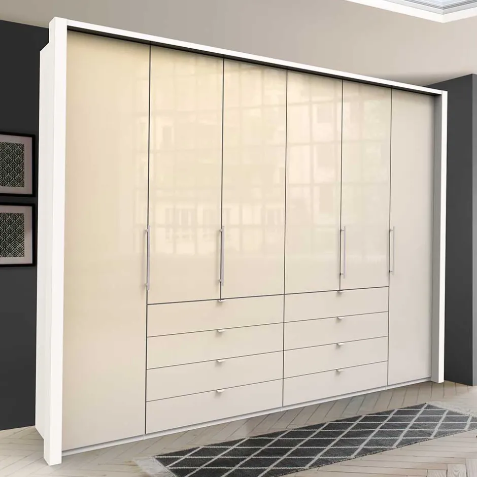 Kleiderschränke|Schlafzimmerschränke*Pharao24 Riesiger Schafzimmer Kleiderschrank Invelita