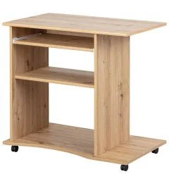 Schreibtische*Pharao24 Rollbarer Computertisch Voine