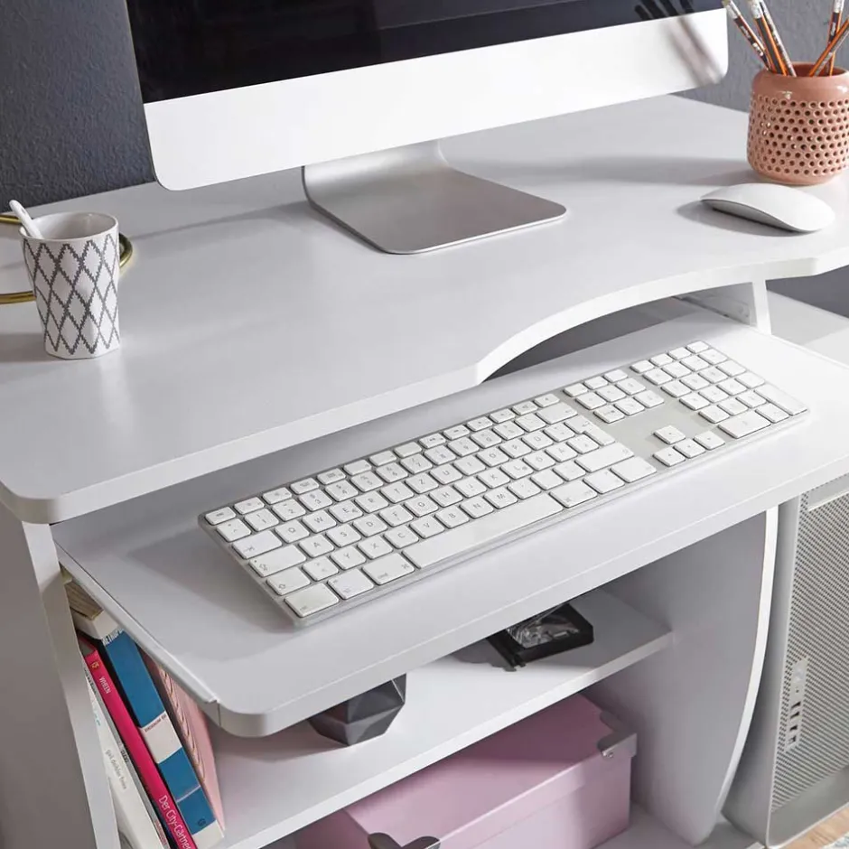 Schreibtische*Pharao24 Rollbarer Schreibtisch Siralda