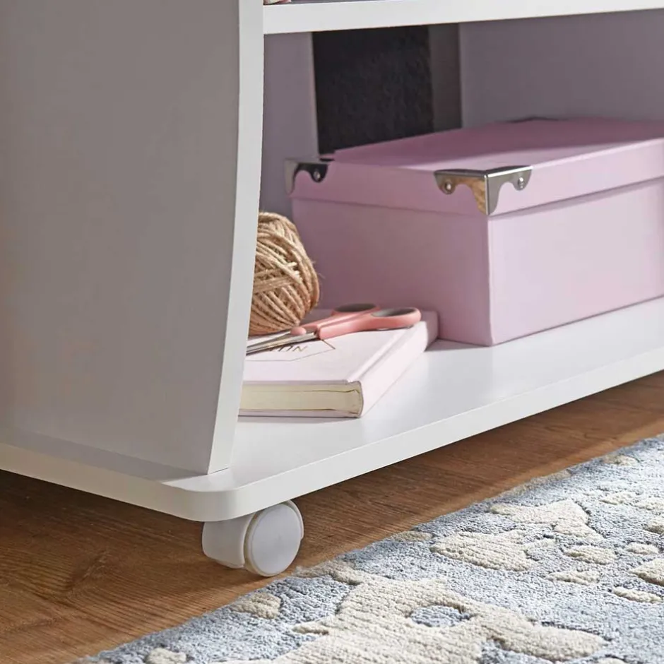 Schreibtische*Pharao24 Rollbarer Schreibtisch Siralda