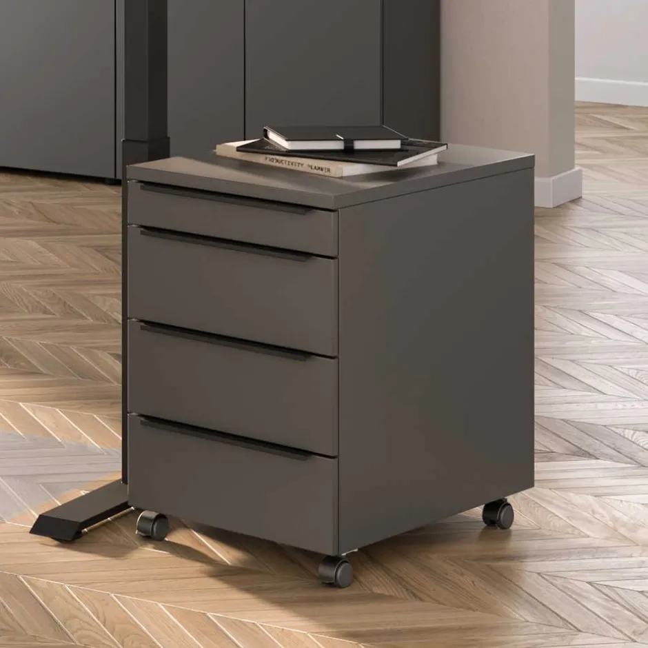 Pharao24 Rollcontainer Abby> Büroschränke|Aktenschränke